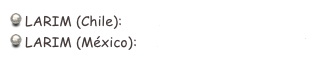  LARIM (Chile):         RMAA_26_51_(2006).pdf
 LARIM (México):     RMAA_11_99_(2001).pdf