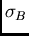 $\sigma_B$