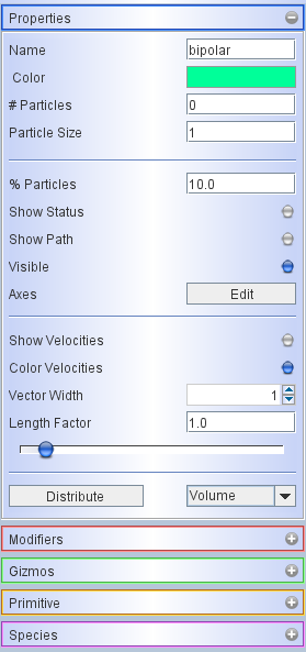 3D object properties