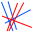 criss-cross plot icon